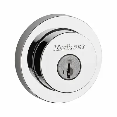 KWIKSET Double Cylinder Deadbolt: Cylindrical, 1 3/4 in Door Thick - Max - Standard Cylindrical Deadbolts