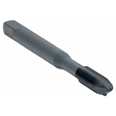 CHICAGO-LATROBE Spiral Point Tap: #8-32 UNC, H3 / 2B, 3 Flute, Plug Chamfer - Spiral-Point Taps for Steel & Stainless Steel
