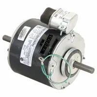Motor: 1/5 hp, 120/208/240V AC, 1 Ph, 1,600 RPM Motor RPM, 9 3/8 in Shaft Lg, 9 3/8 in Overall Lg (MPN 011F5042F1X18C-TE)