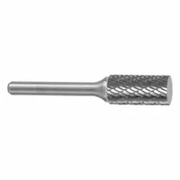 SGS PRO Carbide Bur: Cylinder, SA-12, Double Cut, 1/8" x 5/8" Head, 1/4" Shank (MPN 10428)