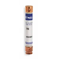 MERSEN Fuse: Class RK5, TRS-R Series, Time-Delay, 8 A, 600 V AC, 600 V DC, Non-Indicating (MPN TRS8R)