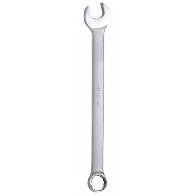 WESTWARD Combination Wrench: Alloy Steel, Satin, 1/2 in Head Size, 7 in Overall Lg - SAE 12-Point Combination Wrenches