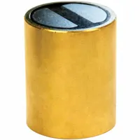 MAG-MATE Rare Earth Magnet: Samarium Cobalt, 25/64 in Outside Dia, 0.787 in Thick, 2-Pole Magnet, 35 (MPN PF10S)