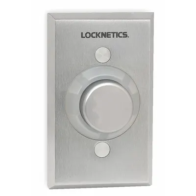 SCHLAGE ELECTRONICS Exit Push Button: 4 1/2 in Ht, 1 5/8 in Dp - Push-to-Exit Buttons