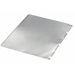 Damper flap replacement part for HVAC ventilation systems. Compatible with manufacturer part number 99040511H. Used to regulate airflow by opening and closing in response to system pressure changes.