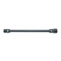 KEN-TOOL Double-End Truck Wrench: 2 Wrench Heads, 15/16 in Square Socket Size, 4-Point/6-Point, SAE (MPN TR10)