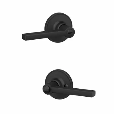 SCHLAGE RESIDENTIAL Solstice Privacy Lever Lockset - Privacy Lever Locksets