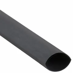 Standard heat shrink tubing with 0.47 in inner diameter before shrinking and 0.16 in after shrinking. Each piece is 4 ft long, supplied in a pack of 12. Used to insulate and protect electrical wires, cables, and connections from moisture, abrasion, and short circuits.