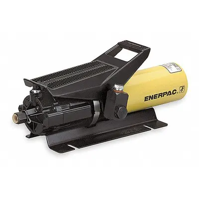ENERPAC Air Hydraulic Pump: 10,000 psi Max. Op Pressure, 36 cu in Reservoir Capacity - Low-flow Air-Operated Hydraulic Pump Units