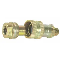 SIMPLEX Ram and Hose Coupler,3/8": 3 1/2 in Overall Lg, 10,000 psi Max (MPN C209)