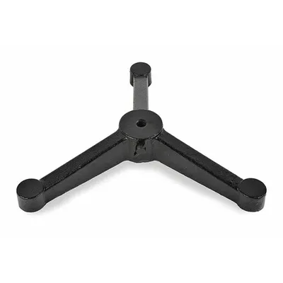 OHAUS Tripod Support Stand: Cast Iron (MPN CLR-TBASEC) - Lab Support Stands without Rods