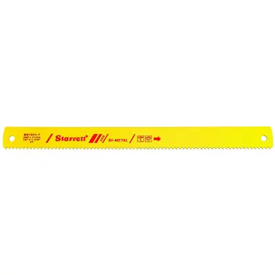 STARRETT Power Hacksaw Blade: Power Hacksaw Blade, 18 in Blade Lg, For 12 in Max. Dia - Steel & General Metal Cutting Blades