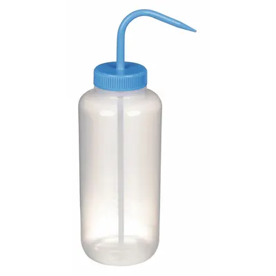 OEM Wash Bottle: 1 L - Wide Mouthed Standard Spout Wash Bottles