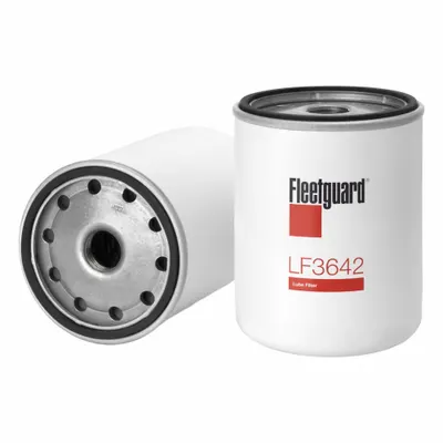 FLEETGUARD LF3642 Spin-On Oil Filter, 1"-12 Thread, 6 11/16 in Height - Spin-On Oil Filters