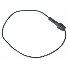 Single-pole in-line fuse holder with wire leads for 32 V AC circuits. Accepts SFE-20 series glass or ceramic fuses. Non-rejection block style for straightforward installation in low-voltage applications.
