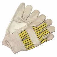 BDG Leather Gloves: XL ( 10 ), Cowhide, Premium, Glove, Full Finger, Knit Cuff, Cotton Fleece, 1 PR (MPN 40-1-1511KW)
