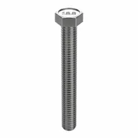 Hex Head Cap Screw: Stainless Steel, A2, NL-19, 5/16"-18, Coarse, 3 in lg, Globally Sourced, 25 PK (MPN FBHEXB516183FTP25)
