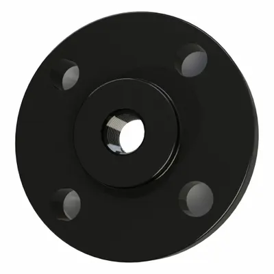 OEM APPROVED VENDOR 1-1/4 in Female NPT Threaded Carbon Steel Raised Flange, 150 psi - Threaded Steel & Iron Pipe Flanges