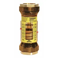 HEDLAND Mechanical Flowmeter: Flow Meter, Scale, Variable Area, Inline, Universal, Gallons/Liters (MPN H617-650-R)