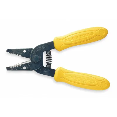 KLEIN TOOLS Wire Stripper: 30 AWG to 22 AWG, 6 1/4 in Overall Lg, Std Cushion Grip - Multifunction Wire Strippers
