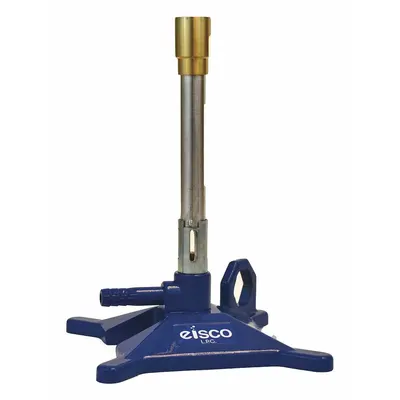 EISCO SCIENTIFIC Anti-Tip Bunsen Burner: Flame Stabilizer, LP, 3,200 BTU Btu Output - Max - Bunsen Burners