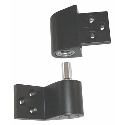 KABA ILCO Pivot Hinge: Aluminum - Full Surface-Mount Pivot Hinges