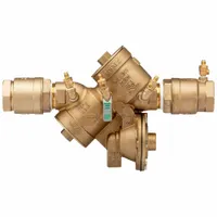 WILKINS Backflow Preventer: 975XL2, Std Configuration, Bronze, 2 in Pipe Size, FNPT, 33°F – 180°F (MPN 2-975XL2TCUFT)
