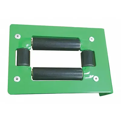 SPEEDAIRE Roller Guide: For SRWA Series Reel Series, Nylon, Green, Steel, For 9 1/4 in Reel Wd - Roller Guide Assemblies for Spring-Return Hose Reels