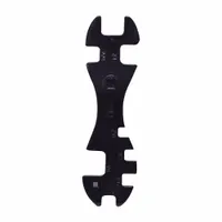 Multi-size welding tool combining 10 common wrench sizes into one compact design. Used for tightening and loosening gas cylinder valves, regulator connections, and torch fittings on oxygen, acetylene, and other gas systems