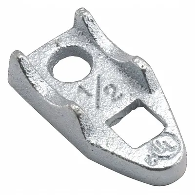 RACO Back Spacer: 1 1/2 in Trade Size, Iron - Surface Mount Clamps for Conduit & Pipe