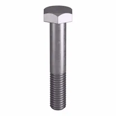 Grade B8 heavy hex bolt made from stainless steel, meeting ASTM A193 material quality standards. Thread size 1/2"-13, plain finish, and dimensional compliance with ASME B18.2.1. Supplied in a pack of 10. Suitable for use in high-temperature and high-pressure applications such as flanged connections, pressure vessels, and valve assemblies.