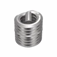 HELI-COIL Helical Insert: Tanged Tang Style, Free-Running, M4-0.70 Thread Size, Plain, 1,000 PK (MPN 1084-4CN060S)