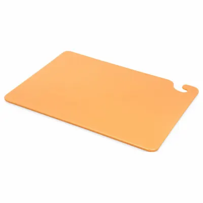 SAN JAMAR Cutting Board: 20 in Overall Lg, 15 in Overall Wd, Brown, Co-Polymer - Cut-N-Carry Cutting Boards