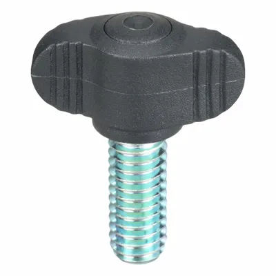 KIPP Wing Knob with Threaded Stud - Wing Knobs with Threaded Stud