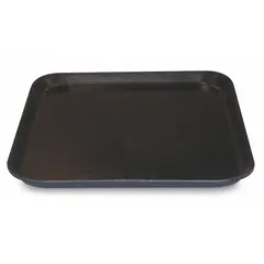 This electrostatic discharge conductive tray is used for handling and storing electronic components in static-sensitive environments. Its conductive properties prevent damage from static electricity. Typical applications include electronics assembly, cleanrooms, and manufacturing facilities requiring ESD protection.