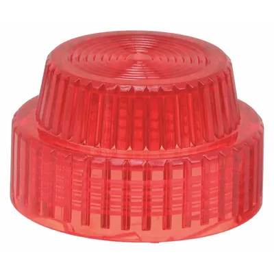 SCHNEIDER Pilot Light Lens: 30 mm Panel Mounting Hole Dia, Red, Fresnel - Pilot-Light Lenses