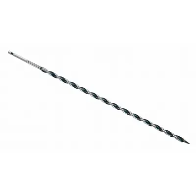 BOSCH Hybrid Drill Bit: 7/16 in Drill Bit Size, 17 1/2 in Overall Lg, Hex Shank - Hybrid Spur & Ship Auger Drill Bits