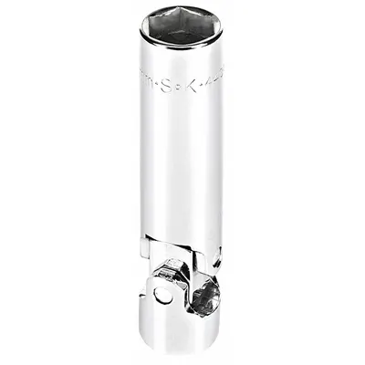 SK HAND TOOL, LLC Spark Plug Socket: 3/8 in Drive Size, 14 mm Socket Size - Metric Spark Plug Sockets