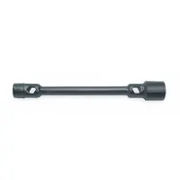 KEN-TOOL Lug Nut Wrench: 2 Wrench Heads, 1 1/16 in_1 1/4 in Wrench Head Size, 6-Point, SAE (MPN TR9)