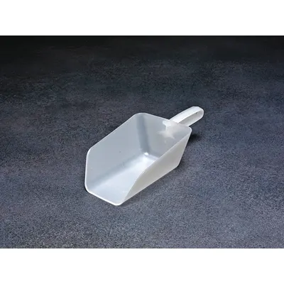 FUNNEL KING 52 oz Polypropylene Scoop, White, 5 in Handle, 3 1/4 in Height - Kitchen Scoops