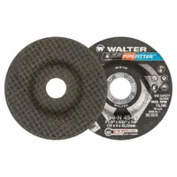 WALTER SURFACE TECHNOLOGIES Depressed Center Grinding Wheel: Type 27, 4 1/2 in x 7/8 in, 36 Grit (MPN 08N454)
