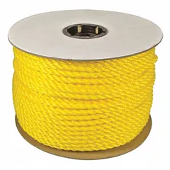 APPROVED VENDOR Light-Weight Utility Rope, 1 1/4 in Dia, 3,695 lb WLL, Dynamic