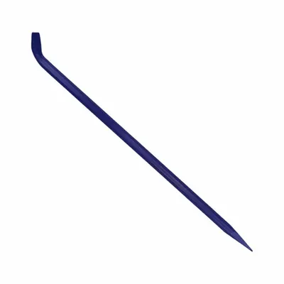 WARWOOD TOOL Offset Pinch Bar: Chisel End, 36 in Overall Lg, 1 in Bar Wd, 1 in End Wd - Pinch Bars