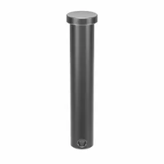 This standard clevis pin has a 1/2-inch diameter and a 2-3/4-inch shank length. It is sold in a pack of 10. Commonly used with clevises in linkage applications requiring a removable pivot point.