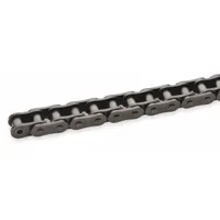 TSUBAKI Roller Chain: Single Strand, 60H, 3/4 in Pitch, Steel, 10 ft Overall Lg, Riveted Pin, Steel (MPN 60HRB)