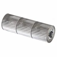 Blower Wheel: Forward-Curved, 4 1/2 in Dia, CW/CCW, Aluminum Wheel, 1/4 in Bore, Convex, Tabbed (MPN 04-005A)