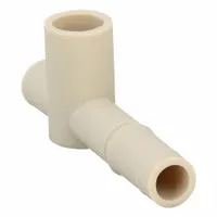 Tee fitting for use in HOSHIZAKI ice machines. Connects water or refrigerant lines within the system. Suitable for foodservice, hospitality, and industrial cooling applications