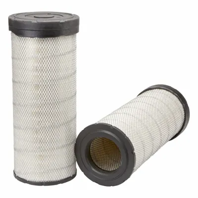 FLEETGUARD Automotive Air Filter: Round-Oval, Engine, Radial Seal, 9 21/32 in Outside Dia - Round/Oval Engine Air Filters