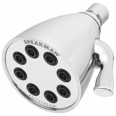 SPEAKMAN Icon S-2251 Multi-Pattern Fixed Showerhead, Brass, 2.5 gpm - Multi-Pattern Fixed Showerheads