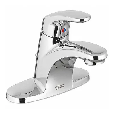 AMERICAN STANDARD Mid Arc Bathroom Faucet: Colony Pro, Metal, Chrome Finish, 0.5 gpm Flow Rate - Centerset Handle Bathroom Faucets